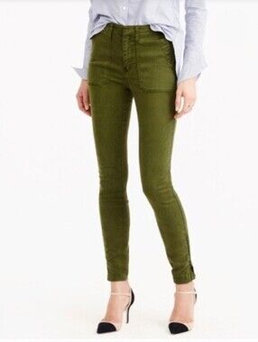 J.CREW Zip Ankle Utility Pant